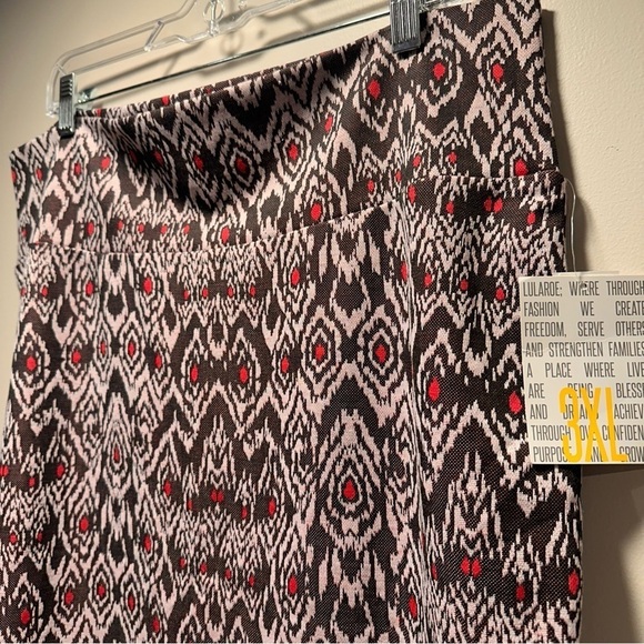 LulaRoe Cassie Pencil Skirt Stretchy High Wide Waist Band XXXL 24-26 - Picture 5 of 12